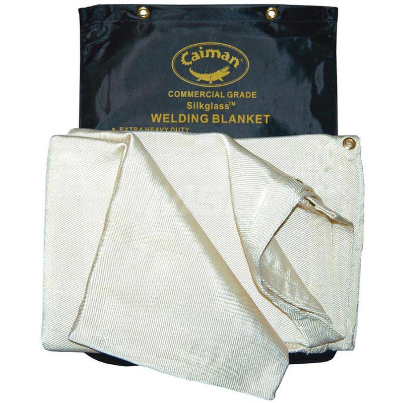 Welding Blankets, Curtains & Rolls, Blanket Type: Welding Blanket , Material: Fiberglass , Grommet Location: Side , Width (Feet): 8.00 , Finish: Uncoated  MPN:69682