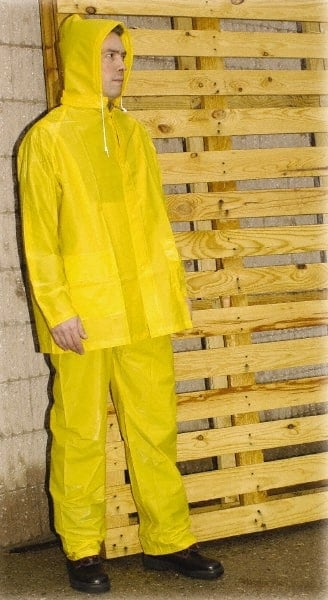 Suit with Pants: Size S, Yellow, PVC MPN:201-250S