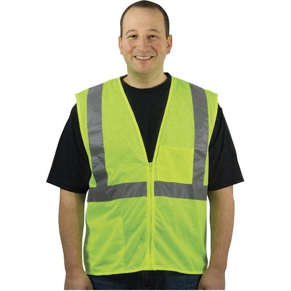 High Visibility Vest: 4X-Large MPN:302-0702Z-LY/4X