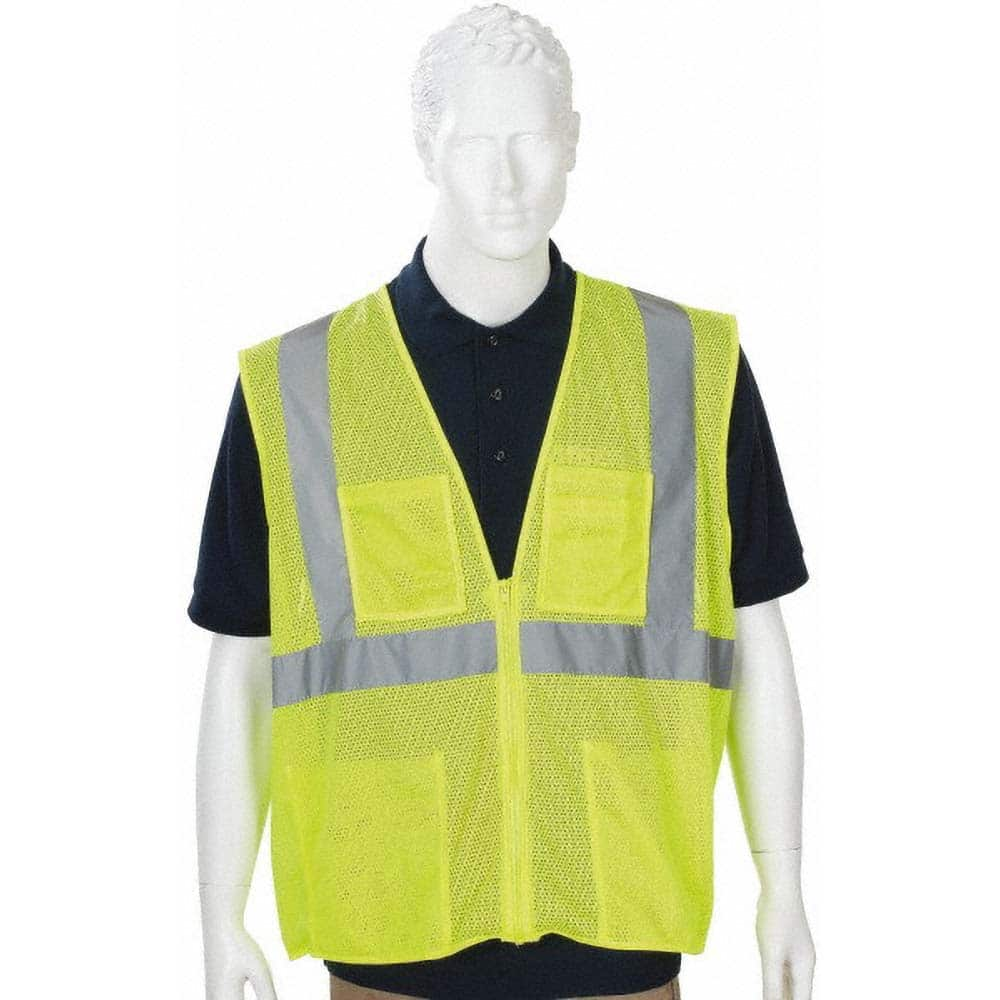 High Visibility Vest: Large MPN:302-MVGZ4PLY-L