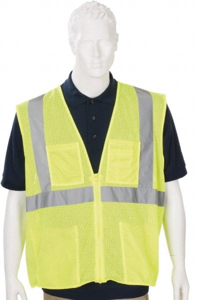 High Visibility Vest: X-Large MPN:302-MVGZ4PLY-XL