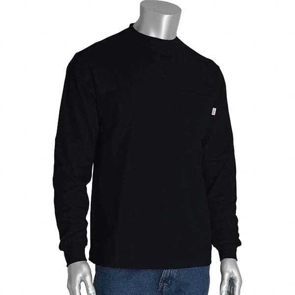 Work Shirt: High-Visibility, Large, Cotton, Navy MPN:385-FRLS-(NV)-L