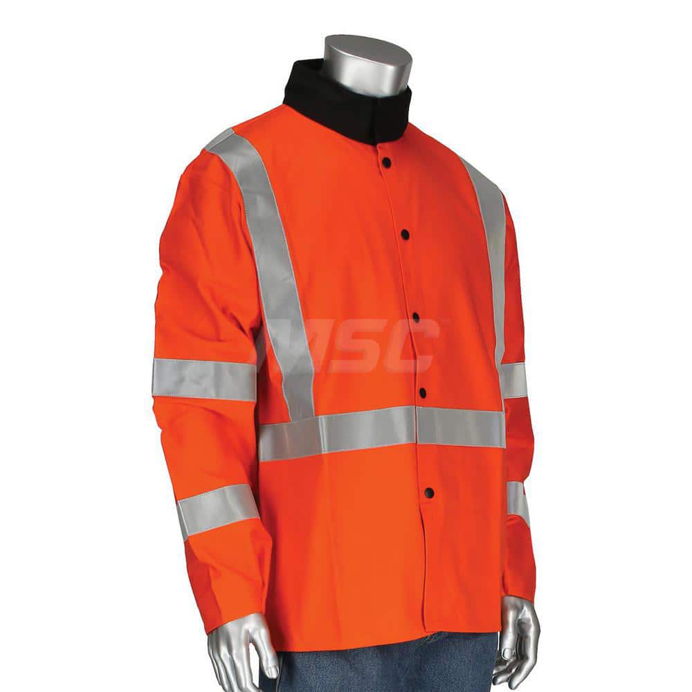 Jacket: Flame-Resistant & Welding, Size 5X-Large, Sateen Cotton MPN:7060/5XL