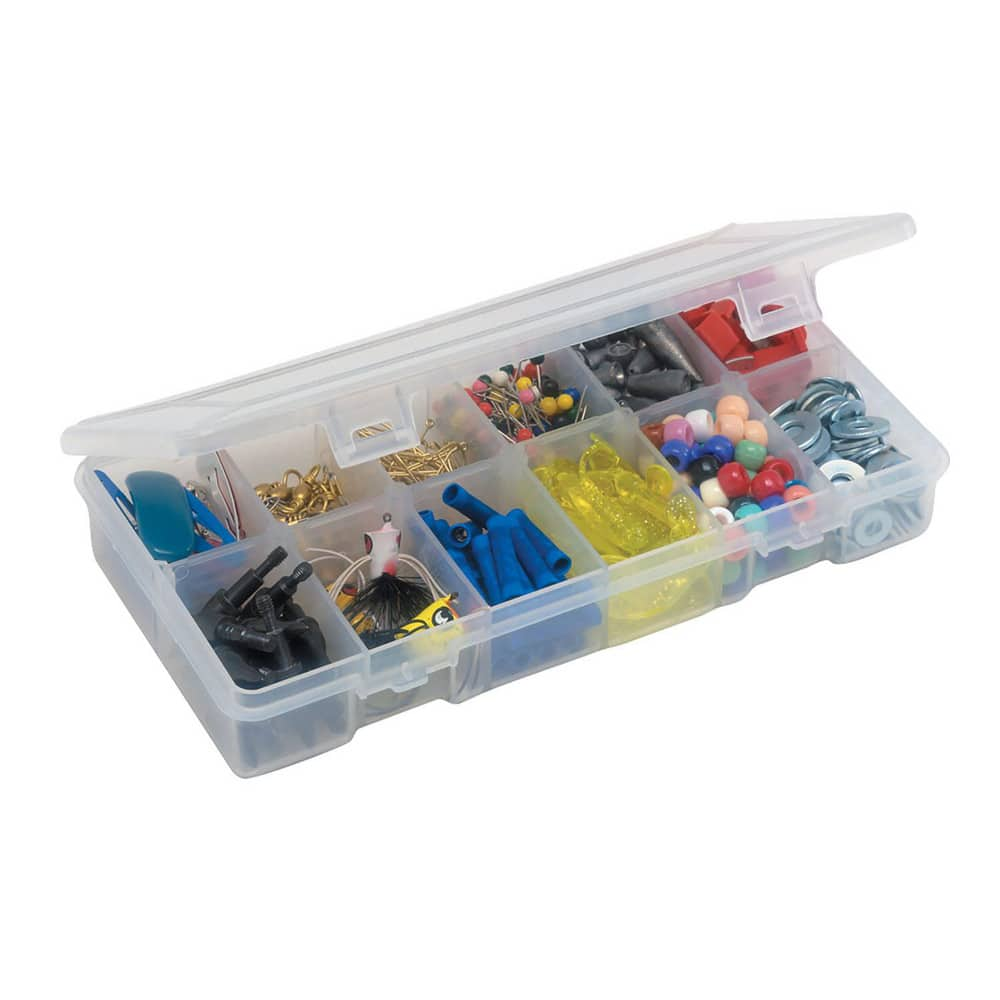 Small Parts Boxes & Organizers, Product Type: Compartment Box , Lock Type: Tension Latch , Width (Inch): 4 , Number of Dividers: 6 , Removable Dividers: Yes  MPN:345500