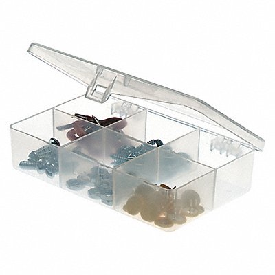 Compartment Box Molded Tension Clr 1 in MPN:344860