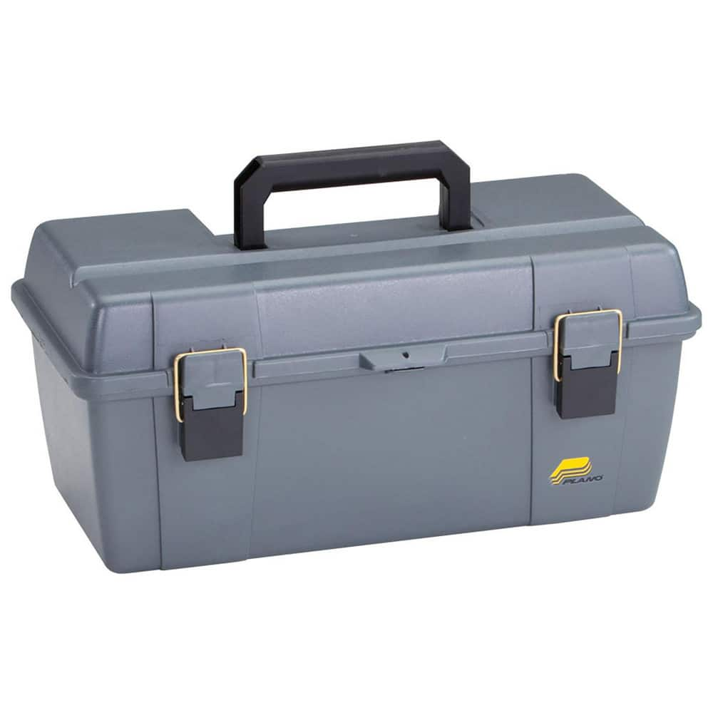 Tool Boxes, Cases & Chests, Color: Gray , Material: Plastic , Overall Height: 9in , Overall Depth: 11in  MPN:651010