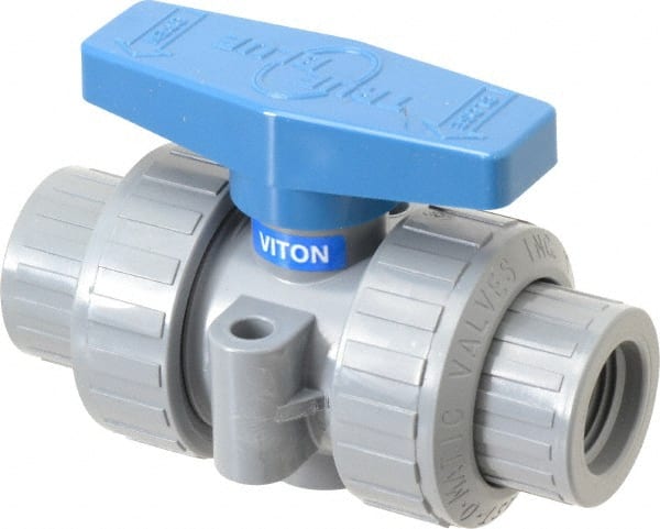 True Union Manual Ball Valve: 1/2