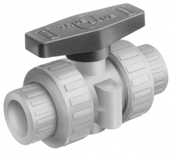 True Union Manual Ball Valve: 1/2