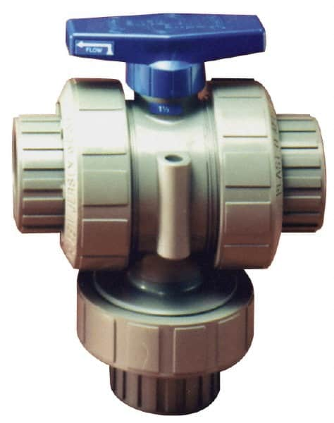 True Union Manual Ball Valve: 1/2