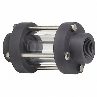 Double Wall Sight 3 in Flange PVC MPN:GYW300V-PV