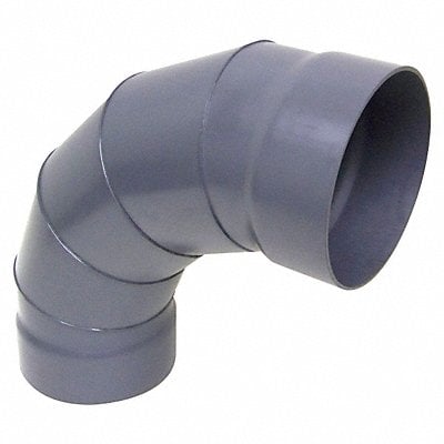 90 Degree Elbow 6 Duct Size MPN:PVCEC06