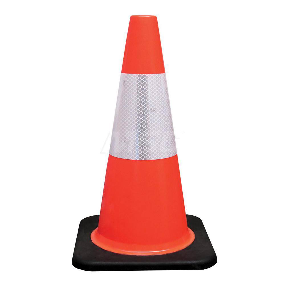 Traffic Cone with Base: Polyvinylchloride, 18