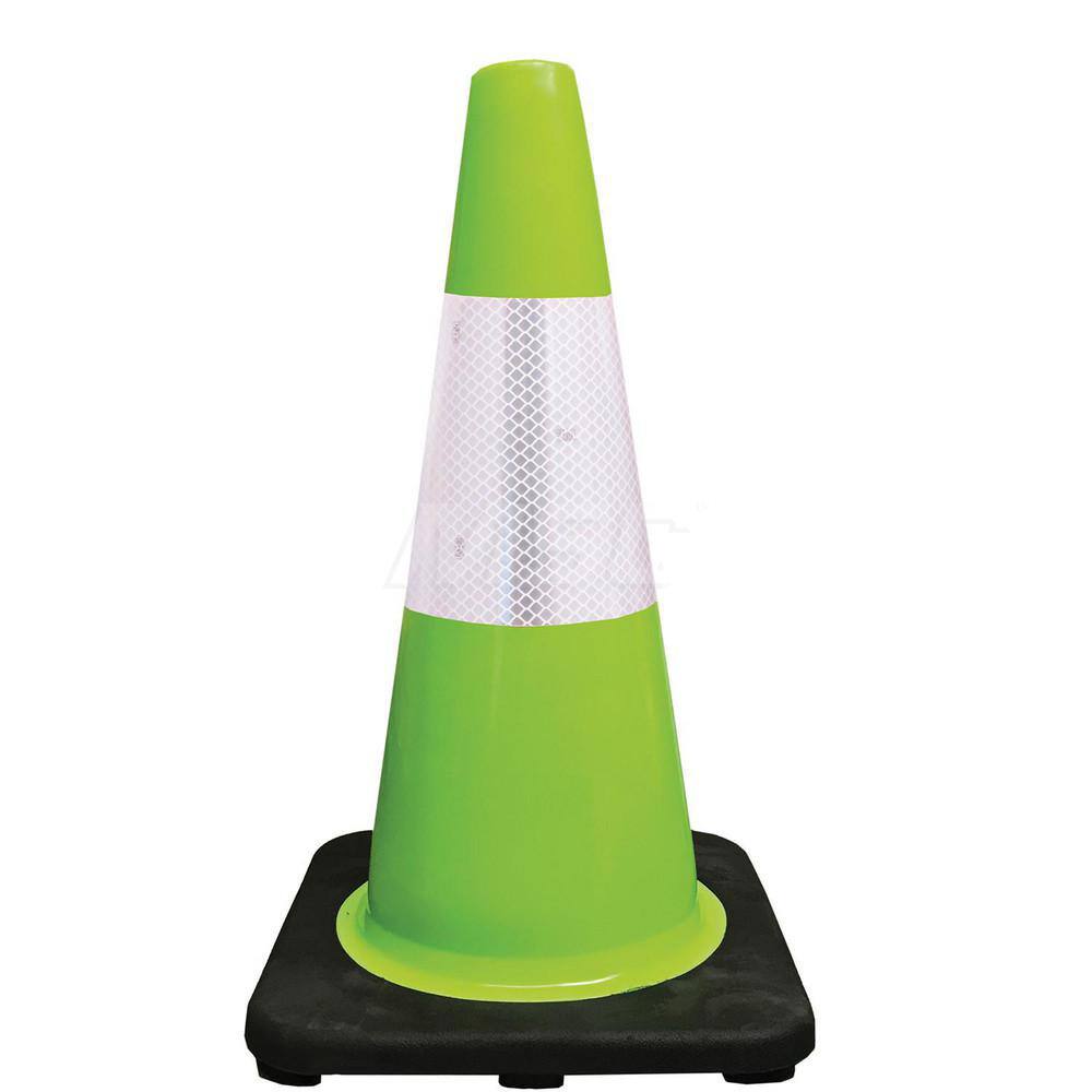 Traffic Cone with Base: Polyvinylchloride, 18