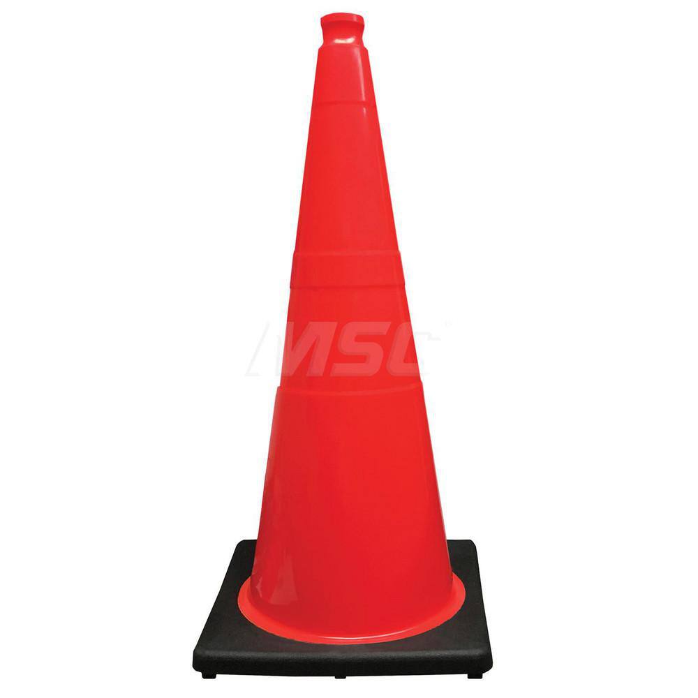 Traffic Cone with Base: Polyvinylchloride, 28