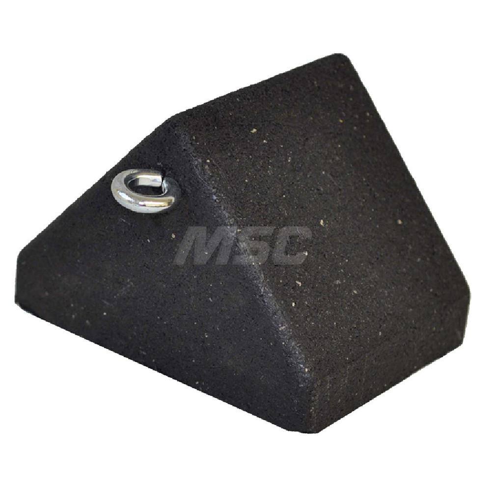 Recycled Rubber Wheel Chock: 5-1/4