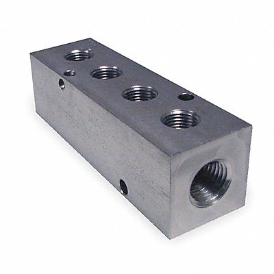 Manifold Stainless Steel NPT 3-1/4 in L MPN:M10-125-4-SS