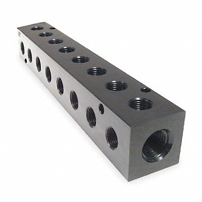 Manifold 90 Metal NPT 1/4 in 1/8 in MPN:M10-125-8-90