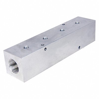 Manifold Aluminum 4 Outlets 9-3/4 L MPN:M40-500-4