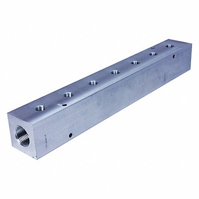 Manifold Aluminum 7 Outlets 16-1/2 L MPN:M40-500-7