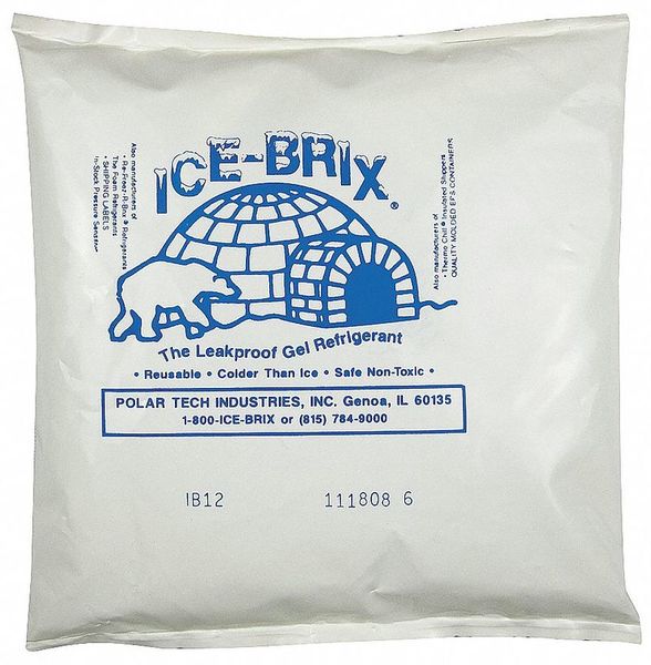 Freezer Pack 9 lb 6 L 6 W PK12 MPN:IB 12