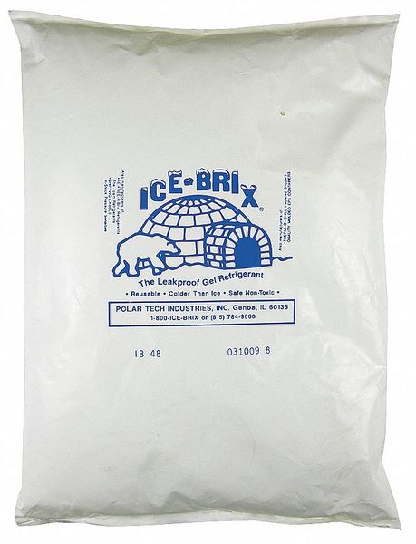 Freezer Pack 9 lb 10-1/4 L 8 W PK3 MPN:IB 48