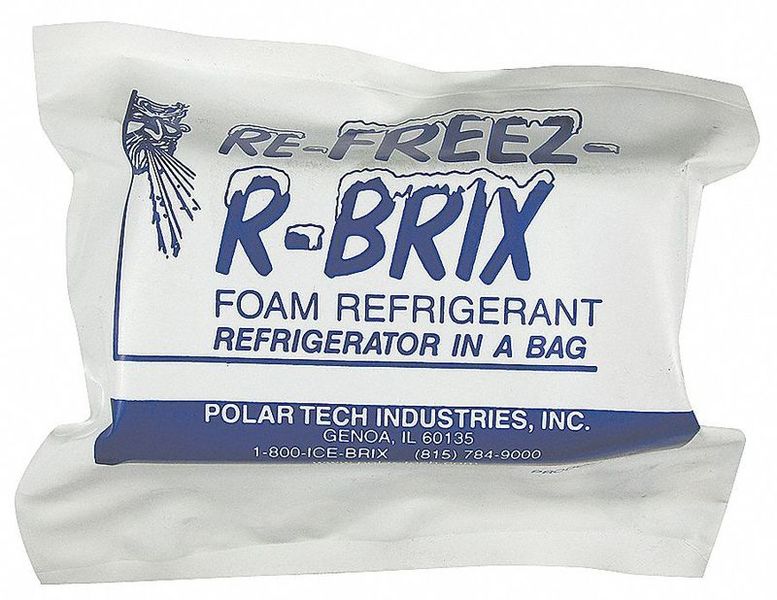 Freezer Pack 6 lb 4 L 2-1/4 W PK12 MPN:RB 7