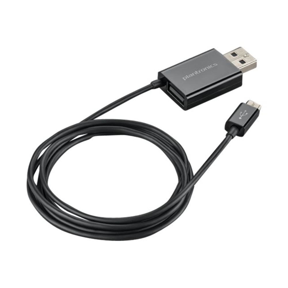 Poly - USB cable - USB to Micro-USB Type B (M) - 2.2 ft - black (Min Order Qty 10) MPN:201885-01