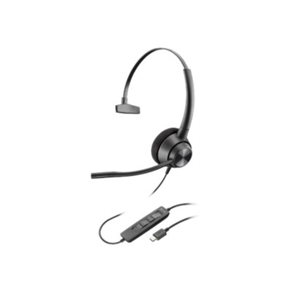 Poly EncorePro 310, USB-C - 300 Series - headset - on-ear - wired - USB-C (Min Order Qty 2) MPN:760Q8AA