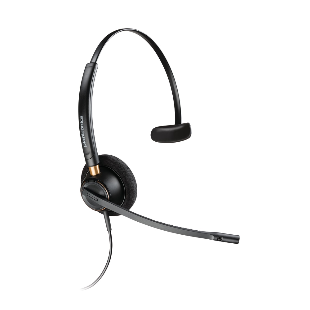 Plantronics EncorePro Monaural Over-The-Head Headset, HW510, Black, 89433-01 MPN:783Q1AA#ABA