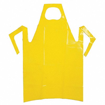 Die Cut Apron Yellow 55 in L PK50 MPN:46524