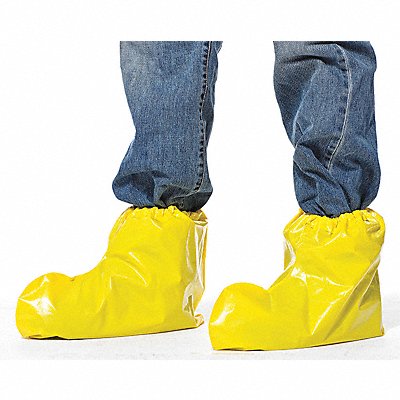 Shoe Covers L Yellow ISO 6 PK200 MPN:49515