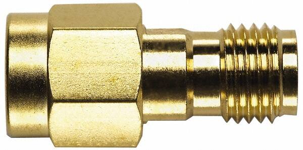 Coaxial Connectors, Connector Type: Jack x Jack Coupler , Impedance (Ohms): 50 , Body Orientation: Straight , Finish: Gold  MPN:72967