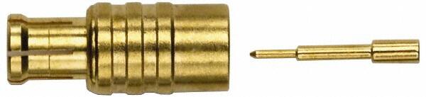 Coaxial Connectors, Connector Type: Plug , Termination Method: Crimp , Compatible Coaxial Type: RG-402/U , Impedance (Ohms): 50 , Body Orientation: Straight  MPN:73014