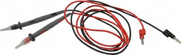 Test Leads Extension, Digital Multimeter with Non-Sheathed Banana Plugs MPN:5309A