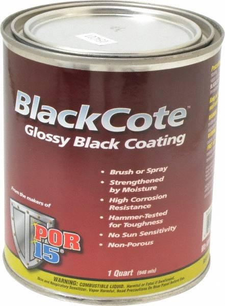 Black Automotive Topcoat MPN:45804