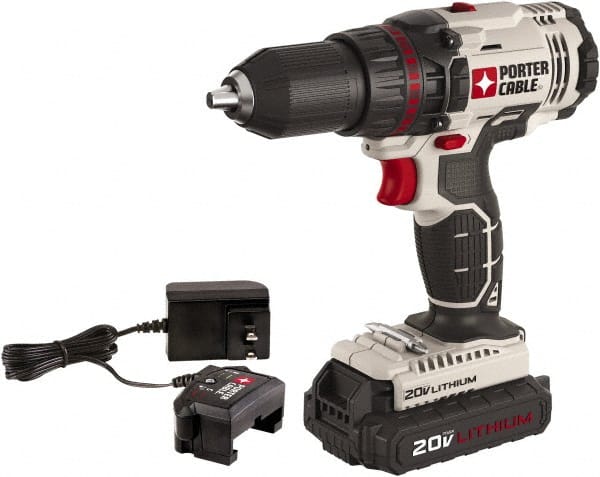 Cordless Drill: 20V, 1/2