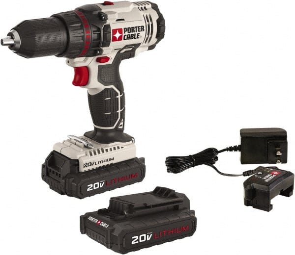 Cordless Drill: 20V, 1/2