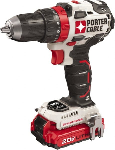 Cordless Drill: 20V, 1/2