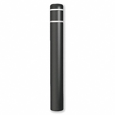 Bollard Cover 7 In Dia 60 In H Black MPN:CL1386C