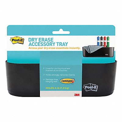 Dry Erase Accessory Tray Plastic Black MPN:DEFTRAY