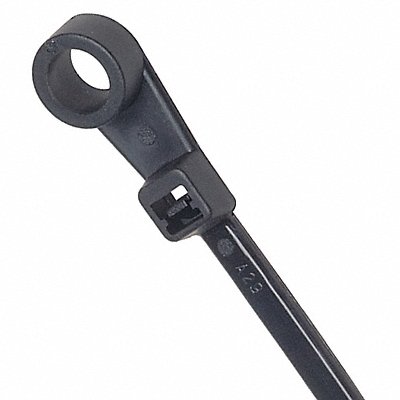 Cable Tie Mountable 6.7 in Blck PK100 MPN:36J189