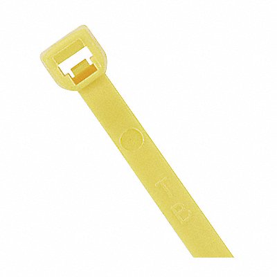 Cable Tie 3.9 in Yellow PK100 MPN:36J205