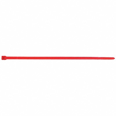 Cable Tie 3.9 in Red PK100 MPN:36J206