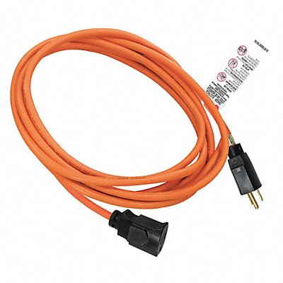 Lock Ext Cord 10ft 16Ga 13A SJTW Orange MPN:52NY11