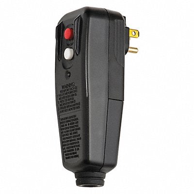 Plug-In GFCI User Supp Cord 15A Blk 125V MPN:11X424