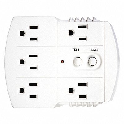 Plug-In GFCI w/o Cord 15A Wht 125V MPN:11X433