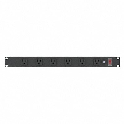 PDU 125V 6 Outlet 15 ft Black MPN:2MV42