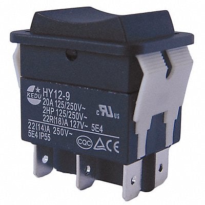 Rocker Switch DPDT 6 Connections MPN:29FG29