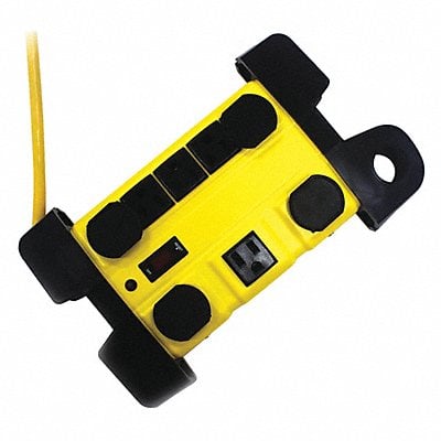 Surge Protector Outlet Strip Yellow MPN:52NY58