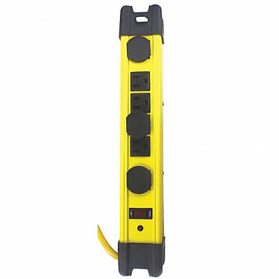 Surge Protector Outlet Strip Yellow MPN:52NY60